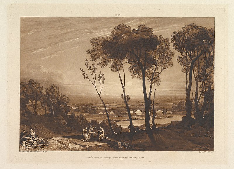 File:The Bridge in Middle Distance (Liber Studiorum, part III, plate 13) MET DP821374.jpg