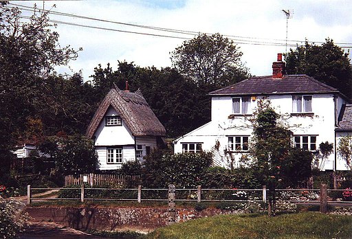 The ford at Clavering, Essex - geograph.org.uk - 1932988