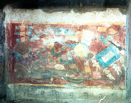 Mural at Tizatlan