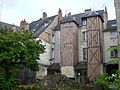 Maison donnant sur le jardin Saint-Pierre-le-Puellier