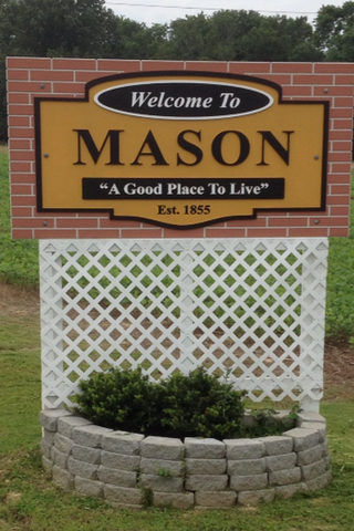 <span class="mw-page-title-main">Mason, Tennessee</span> Town in Tennessee, United States
