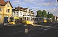 Tram e Stadtbahn durante la transizione nel 1995.