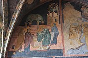 English: Fresco on the north wall of the nave in Trinity Chapel in Lublin. The Presentation.