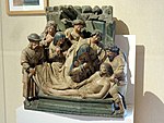 Trumilly (60), Notre-Dame kirke, Entombment, 1400-tallet.  1.JPG