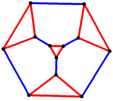 The edges of the truncated tetrahedron form a vertex-transitive graph (also a Cayley graph) which is not symmetric. Tuncated tetrahedral graph.png