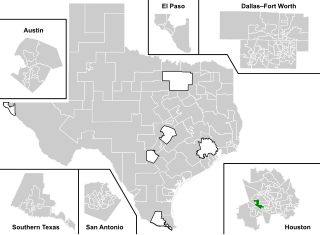 <span class="mw-page-title-main">Texas's 149th House of Representatives district</span> American legislative district