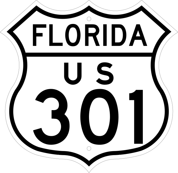 File:US 301 Florida 1948.svg