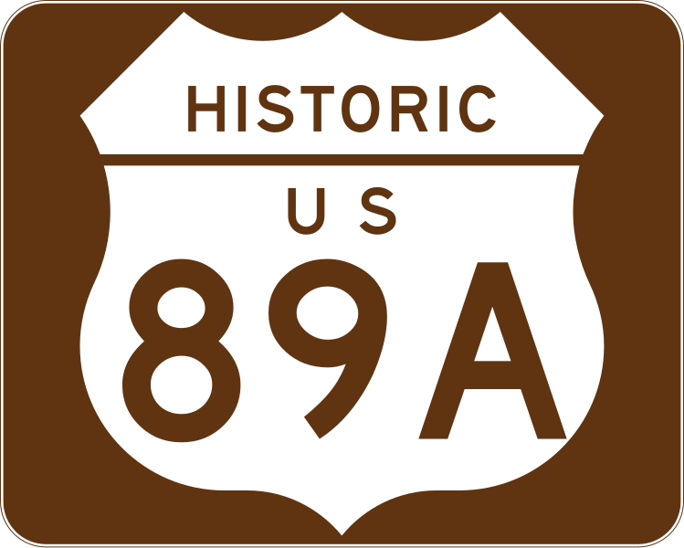 File:US 89A (AZ historic).svg