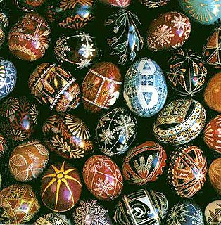 Egg decorating Type of ritual art