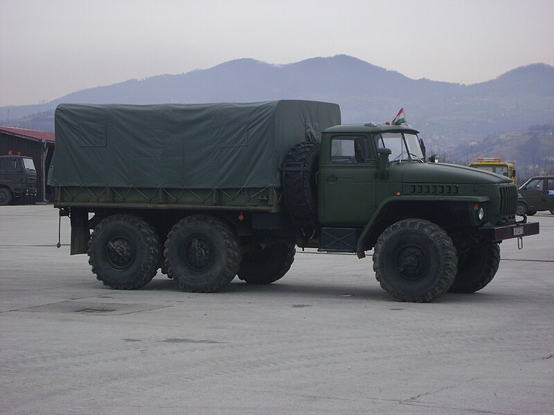 File:Ural 4320 of the Hungarian Army.JPG