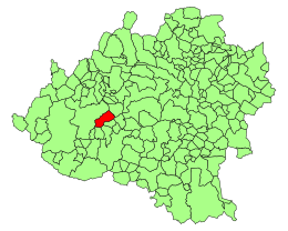 Valdenebro - Carte