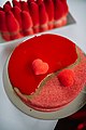 Valentine red cake with heart symbols (49488826486).jpg