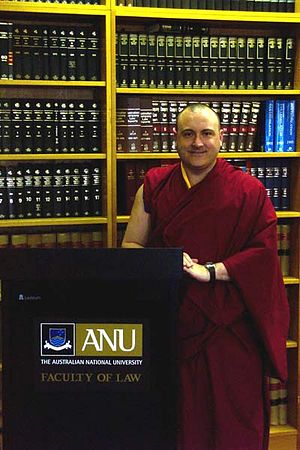 Ven Alex Bruce at ANU College of Law.jpg
