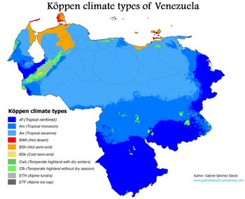 Koppen Venezuela