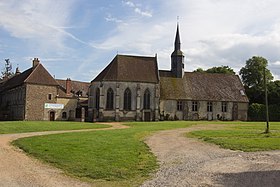 La abadía de Saint-Nicolas en Verneuil-sur-Avre.