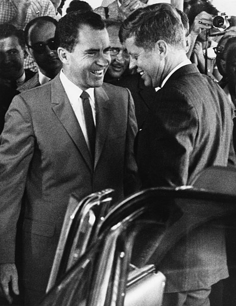 File:Vice President Richard Nixon Welcomes President-Elect John F. Kennedy to Key Biscayne, Florida A10-024-42-44-1 RN (1).jpg
