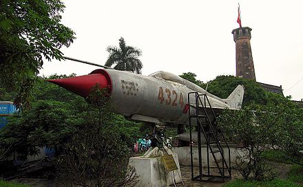 Vietnam People's Air Force MiG-21 number 4324, flown by various pilots, was credited with 14 kills during the Vietnam War.