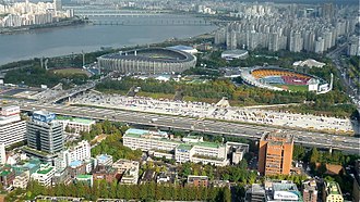 Seoul Olympic Stadium View from COEX Tower.jpg