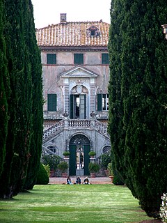 Villa Cetinale, province of Siena building in Sovicille, Italy