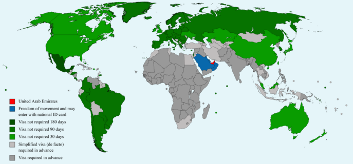 Visa policy map of the United Arab Emirates.png