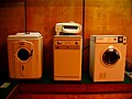 Automatic washer, manufactrer English-Electric, England, 1957; Automatic washer, manufactrer Gorenje, Jugoslavia, 1970