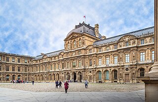 Louvre Palace Museum in Paris, France