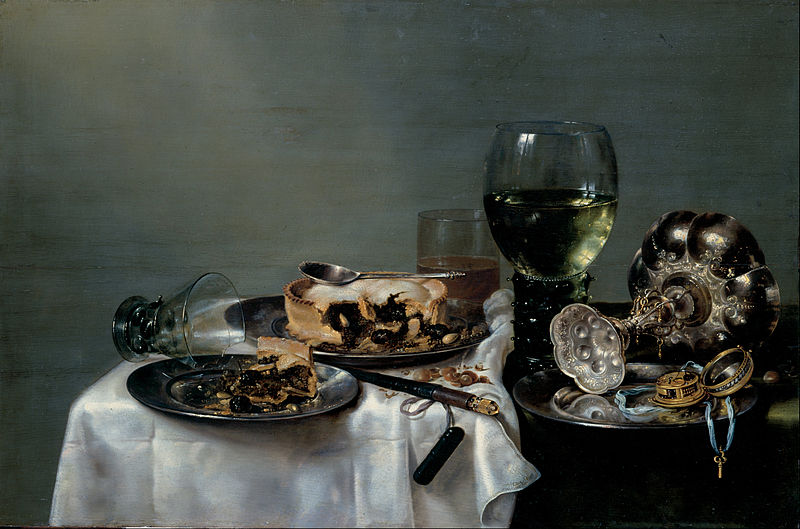 File:Willem Clasz. Heda - Breakfast Table with Blackberry Pie - Google Art Project.jpg