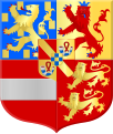 Coat of arms of William the Silent as Prince of Orange from 1544 to 1582, and his eldest son Philip William※