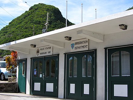 Windwardside police station