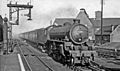 Intercity van Londen naar Cromer door Witham in 1951