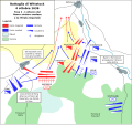 Fase 2 - L'attacco della sinistra svedese e la fuga degli imperiali