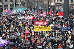 International Women's Day march in Oslo, 8 March 2020 Women's Day 2020 IMG 1175 (49634695243).jpg