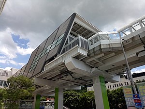 秀朗橋站高架站體