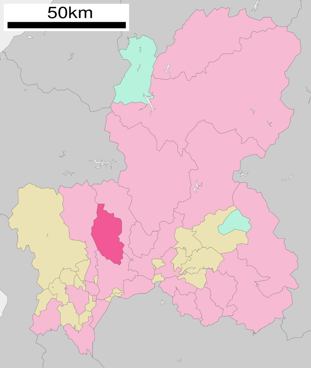 山県市位置図