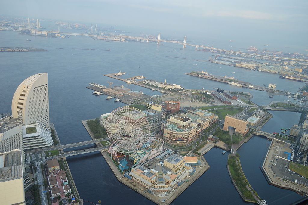 Yokohama Cosmo World from Above 2