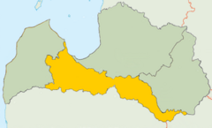 Mapa Semigalii