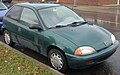 1995–1997 Pontiac Firefly 3dr hatchback, Gen III