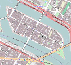 Map of Île Saint-Louis