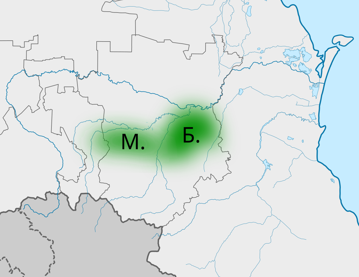 Карта чечни 18 века