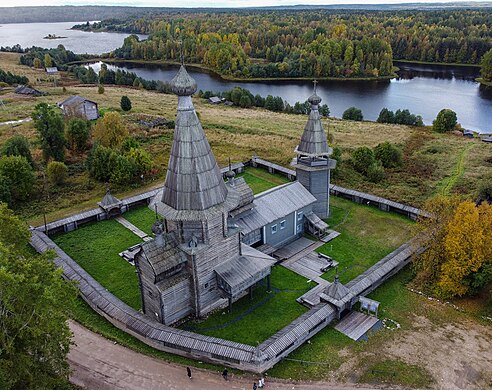 104. Почозерский погост, Филипповская, Плесецкий район Автор — Александр Антонов гугл-картовский