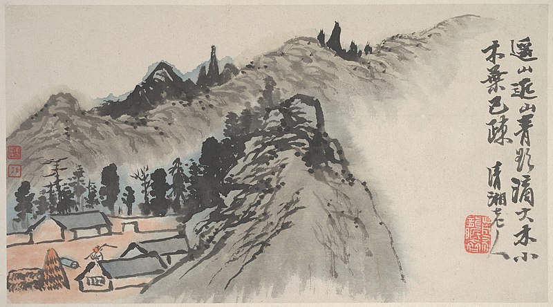 File:清 石濤(朱若極) 四季山水圖 冊-Landscapes of the Four Seasons MET DP162820.jpg