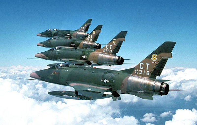 File:118th Tactical Fighter Squadron - F-100D Formation.jpg