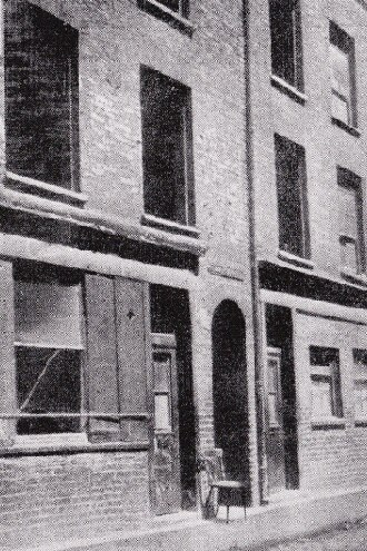 The passageway leading to Miller's Court, Spitalfields