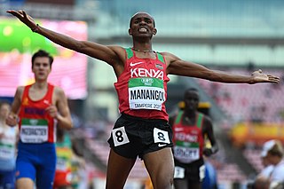 <span class="mw-page-title-main">George Manangoi</span> Kenyan middle-distance runner