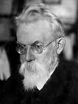 Vladimir Vernadsky, founder of biogeochemistry 1934-V I Vernadsky.jpg