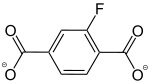 2-Fluorobenzeno-1,4-dikarboksylan