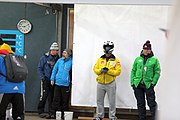 Deutsch: Bob-Europacup 2018/19; Station 1 in Altenberg, 2er-Rennen Nummer 1, Lauf 1 English: Bobsleigh Europe Cup 2018-19 in Altenberg - 2-man Race 1, first run