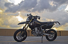 A modified street legal 2007 Suzuki DR-Z400SM supermoto 2007 Suzuki DRZ-400SM.jpg