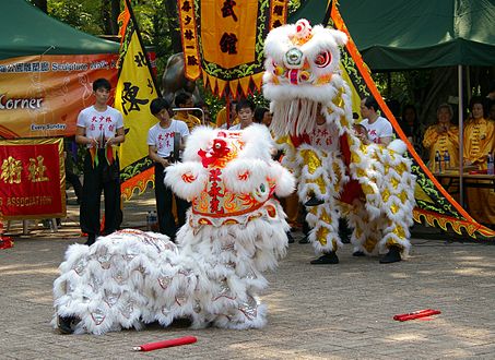 Lion dance