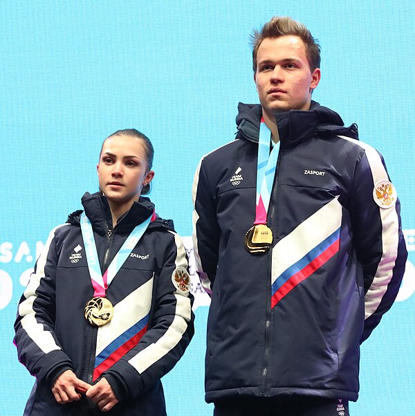 Panfilova / Rylov at the 2020 Youth Olympic Games